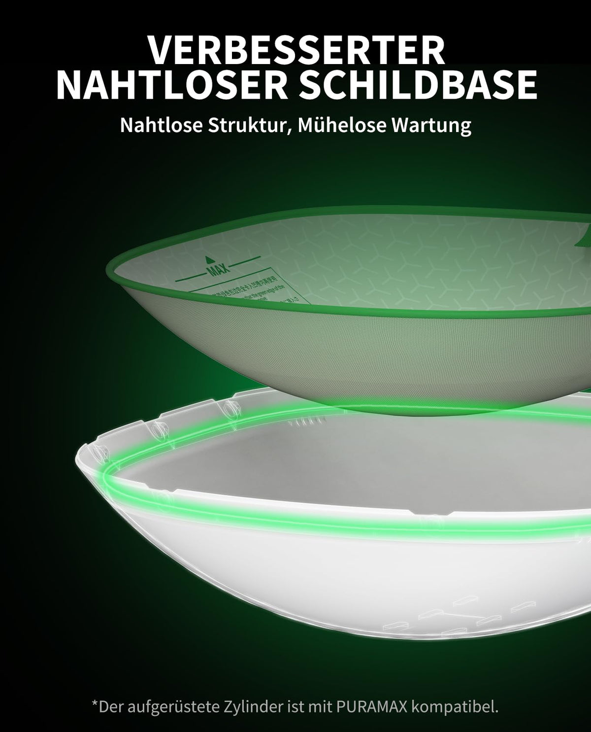 Selbstreinigende Katzentoilette Pura Max 2 mit 76 l und 7 l Abfallbehälter, XSecure Sicherheitssystem sowie App-Steuerung für mehrere Katzen