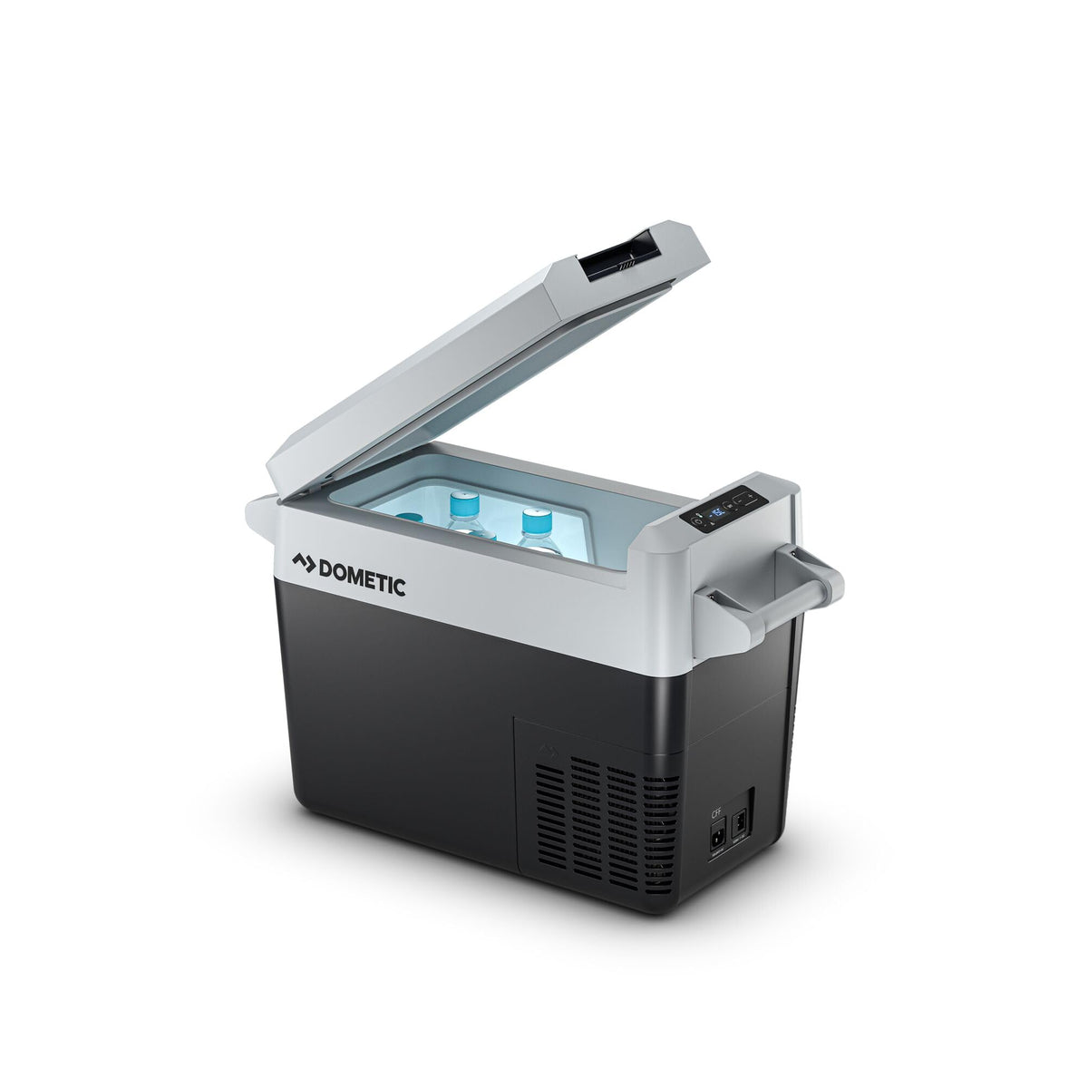 Kompressor-Kühlbox CFF 20 21 l 12/24 V DC 230 V AC mit digitalem Temperaturdisplay und abnehmbarem Deckel