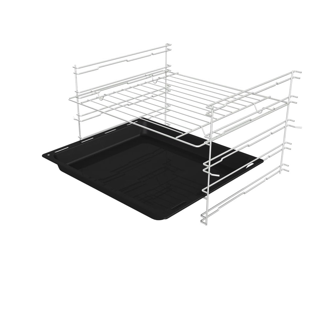 Einbaubackofen 73 L mit BigSpace und Heißluft, 9 Funktionen, EcoClean-Email, EEK A, 250 °C