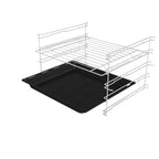 Einbaubackofen 73 L mit BigSpace und Heißluft, 9 Funktionen, EcoClean-Email, EEK A, 250 °C