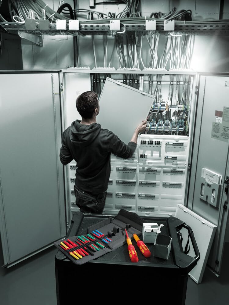 VDE Schaltschrank-Set 23-teilig mit Kraftform Kompakt Safe-Torque Speed Drehmoment-Handhaltern 7508 und 7516