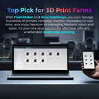 3D-Drucker Adventurer 5X AD5X mit Mehrfarbendruck und IFS, vollautomatische Nivellierung, 600 mm/s, PETG CF