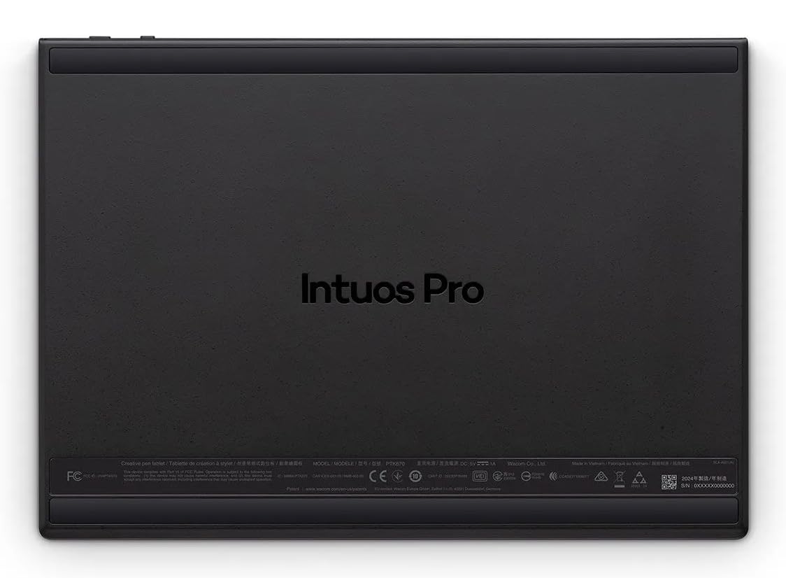 Grafiktablett Intuos Pro Medium 8192 Druckstufen Bluetooth USB mit Pro Pen 3 ExpressKeys 263 x 148 mm aktive Fläche