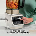 Heiß-Kalt-Mixer und Suppenbereiter 1,7 l 1000 W mit 10 Auto-iQ-Programmen Glaskrug Stampfer und Reinigungsbürste