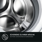 Waschmaschine 8 kg Serie 6000 L6AMZ48FL mit ProSense Mengenautomatik und Anti-Allergie-Programm
