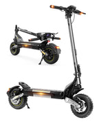 E-Scooter mit Straßenzulassung V5 Pro, 10 Zoll Elektroroller mit 500W Motor, 48V 12,5 Ah Akku und bis zu 70 km Reichweite, duales Bremssystem für
