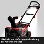 Akku-Schneefräse GP-ST 36/53 Li E BL 36 V 53 cm Arbeitsbreite Brushless 33 cm Schneehöhe Solo
