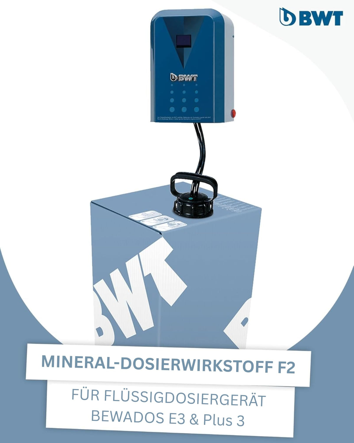 Mineralstoff F2 Dosiermittel für mittlere Wasserhärte 7–14 °dH, 20 l Kanister für ca. 200 m³ Wasser