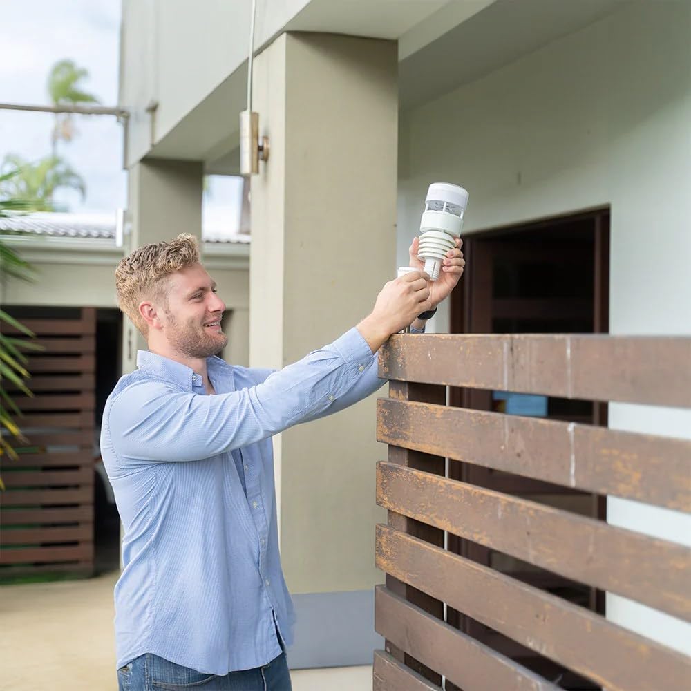7-in-1 Smart Wetterstation WS90 mit Bluetooth und Zigbee, solarbetrieben, IPX5, für Echtzeit-Wetterdaten