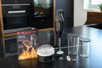 Stabmixer M 200 BBQ mit Zubehör-Set, 200 W, 2 Stufen bis 17.000 U/Min, für bis zu 10 l