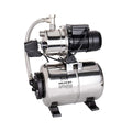 Hauswasserwerk 1200 W 4350 l/h 5 bar mit 22 L Edelstahl-Druckkessel 50 m Förderhöhe 230 V