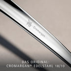 Besteck Set 60 teilig für 12 Personen, Sitello Serie aus Cromargan Edelstahl 18/10 poliert mit Hammerschlag, inklusive Monobloc-Messer