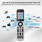 Universalfernbedienung mit Hub und Ladestation, für bis zu 49 IR-, Bluetooth- und WLAN-Geräte, Modell X2