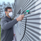 Airless Farbsprühsystem Control Pro 250 M mit 110 bar Druck und 9 m Schlauch für Wandfarben, Lacke und Lasuren