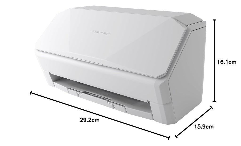 Dokumentenscanner iX2500 A4 mit Duplex-Scan, 45 Seiten pro Minute und 100-Blatt-ADF, 600 dpi, 5-Zoll-Touchscreen, WLAN, Bluetooth und USB 3.2