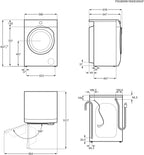 Waschmaschine 8 kg Serie 6000 L6AMZ48FL mit ProSense Mengenautomatik und Anti-Allergie-Programm