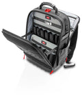 Werkzeugrucksack Modular X18 21 Haltelaschen 37 Taschen wasserfest mit MOLLE-Bändern und wasserdichter Bodenschale