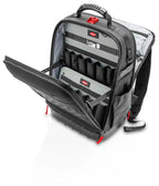 Werkzeugrucksack Modular X18 21 Haltelaschen 37 Taschen wasserfest mit MOLLE-Bändern und wasserdichter Bodenschale