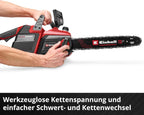 Akku-Kettensäge GP-LC 36/40 Li BL Solo, 36 V, 38 cm Schnittlänge, bürstenloser Motor, ohne Akku