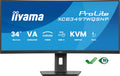 34"""" Curved UWQHD VA-Monitor ProLite XCB3497WQSNP-B1 mit 1500R, 120 Hz und USB-C-Dock