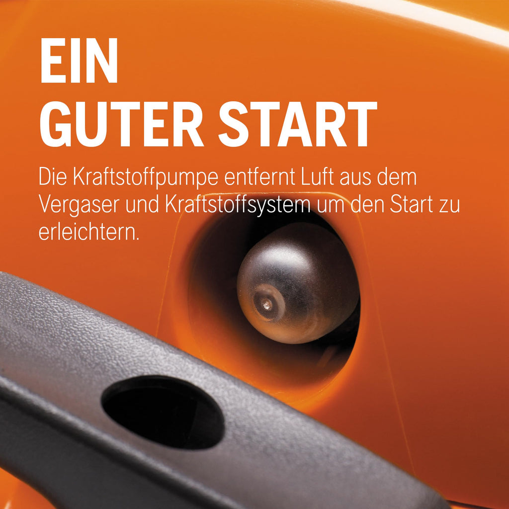 Benzin-Kettensäge 135 Mark II 1,6 kW mit 36 cm Schwert X-Torq Motor LowVib Smart Start und Air Injection