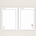 Notizeinlagen für Personal und A5 Planer, 90 g/m² Papier, liniert, kariert, gepunktet, blanko, 15/30/60 Blatt