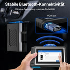 OBD2 Diagnosegerät Auto mit Bluetooth, bidirektionaler Steuerung, 28+ Wartungsfunktionen, FCA-Gateway-Zugang und CAN-FD-Protokoll