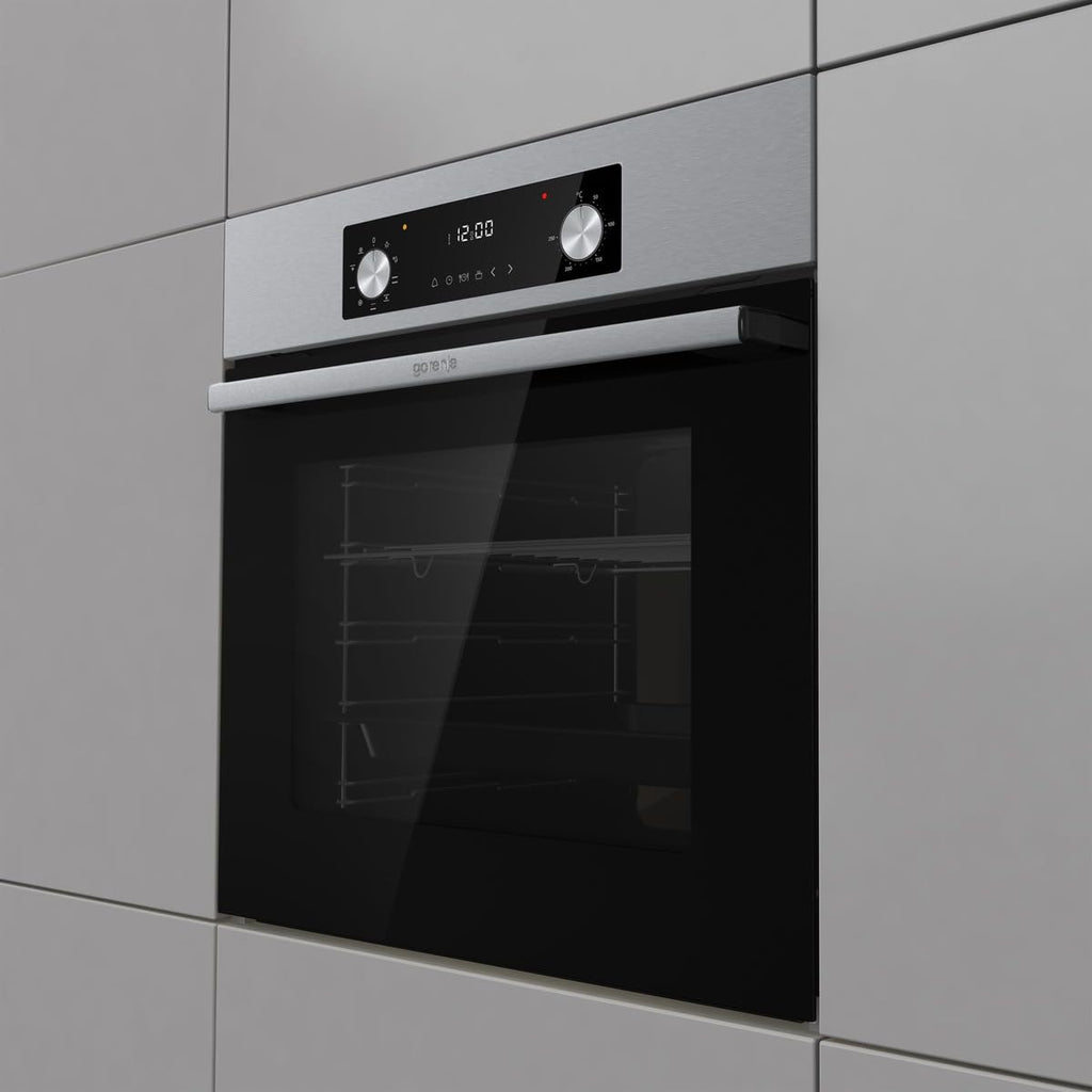 Einbaubackofen 73 L mit BigSpace und Heißluft, 9 Funktionen, EcoClean-Email, EEK A, 250 °C