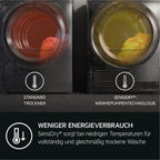 Wärmepumpentrockner 8 kg Serie 8000 TR8AMZ68 Frontlader mit AbsoluteCare und Hygiene-Programm