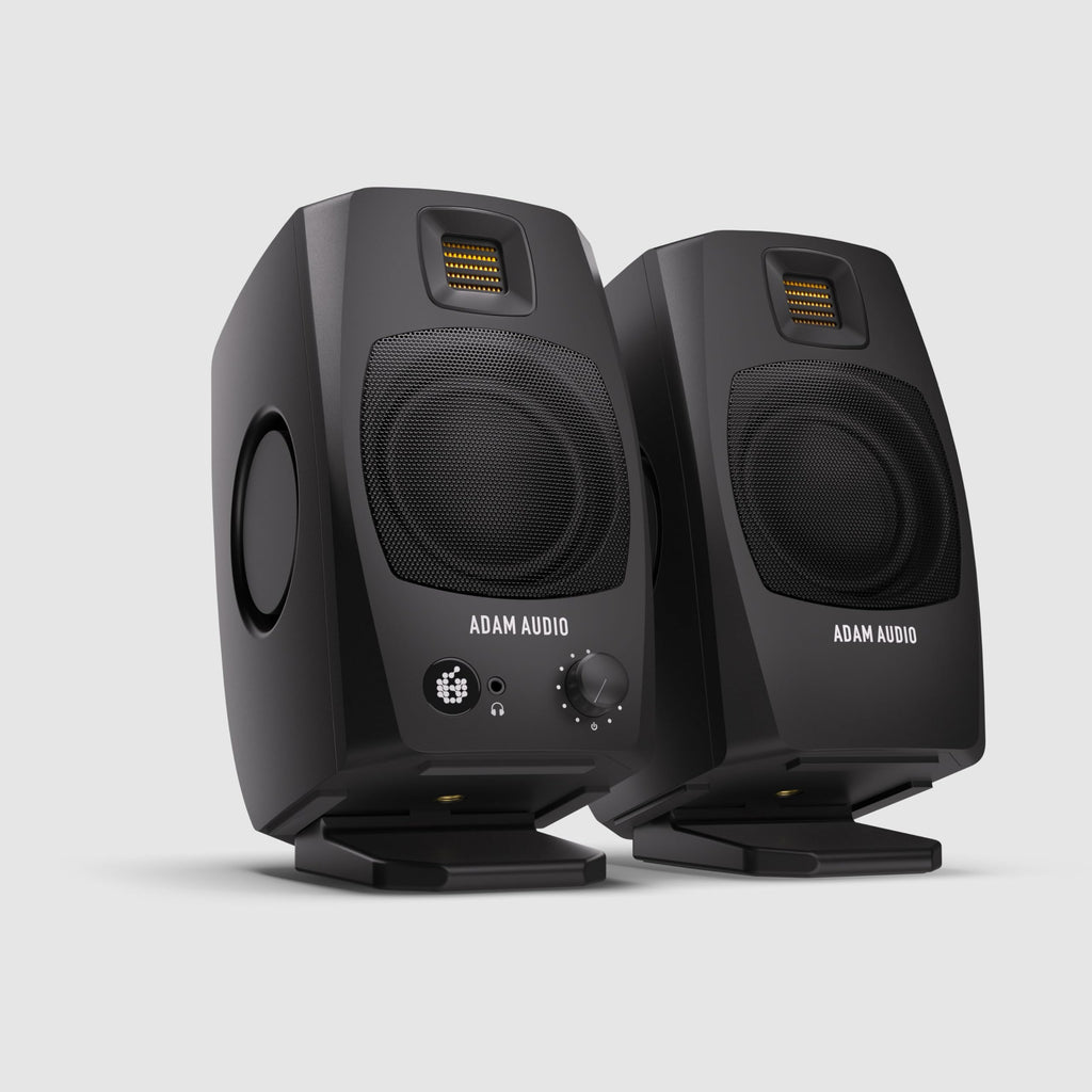 Aktive Desktop-Studiomonitore D3V 240 Watt 45 Hz USB-C Stereo mit 3,5-Zoll-Aluminium-Tieftönern und D-ART-Hochtöner