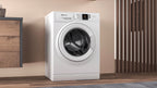 Waschmaschine Frontlader 8 kg Energieeffizienzklasse A mit Anti-Allergie-Programm, Wolleprogramm und Kurz 45