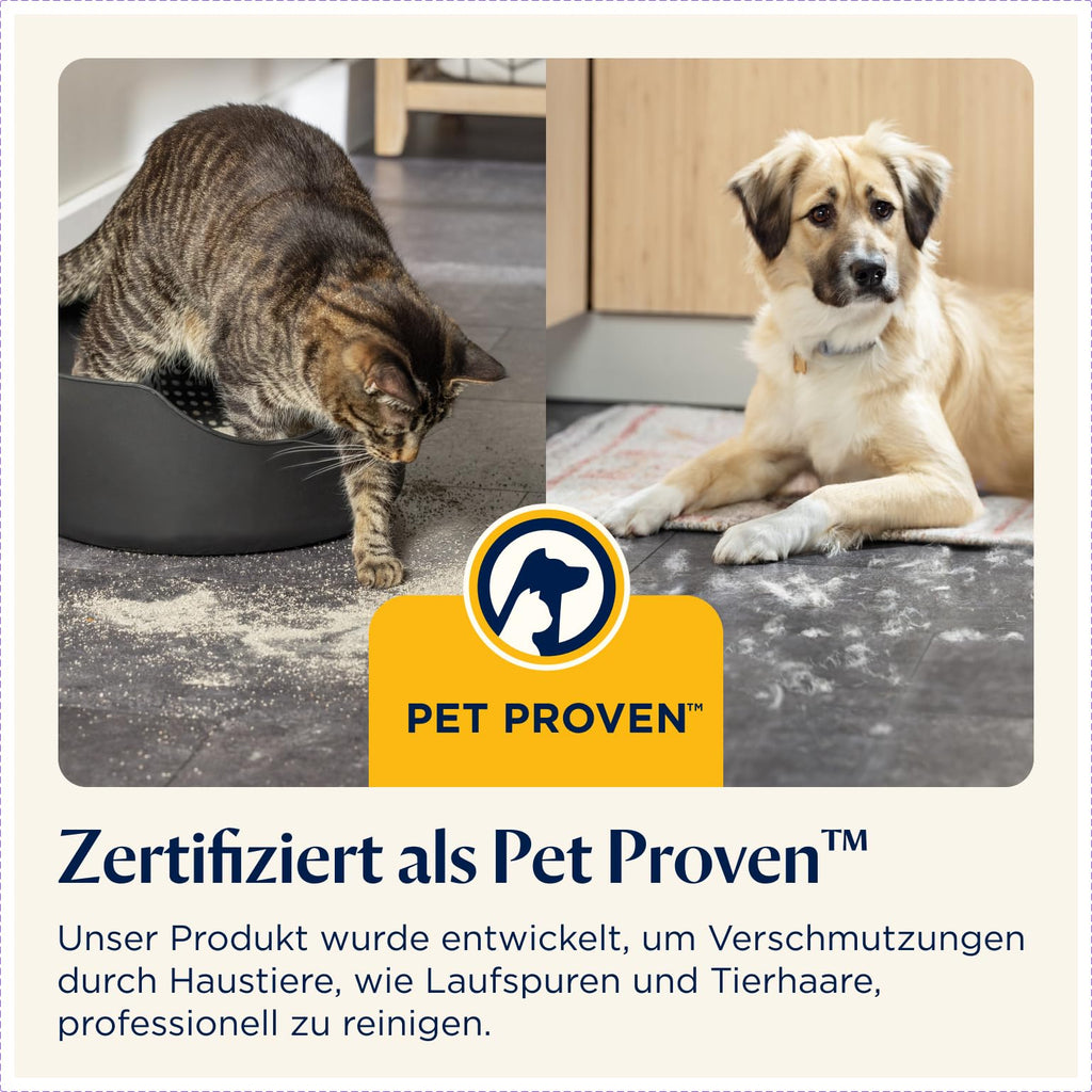 Nass- und Trockensauger CrossWave HydroSteam PET mit Dampffunktion, für Hartböden und Teppiche, inkl. Bürstenrolle und Reinigungslösung