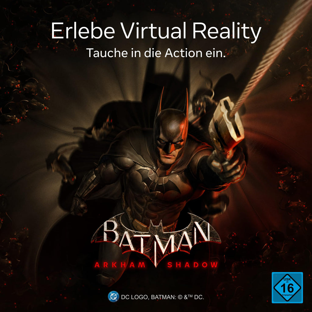 VR-Headset Meta Quest 3S 128 GB mit Gorilla Tag Cardboard Monkenaut Bundle, Virtual Reality ohne Kabel und Snapdragon XR2 Gen 2
