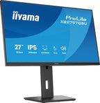 27"""" QHD-IPS-Monitor ProLite XB2797QSU-B1 mit 2560x1440, 75 Hz, HDMI, DisplayPort, USB-Hub und Lautsprechern