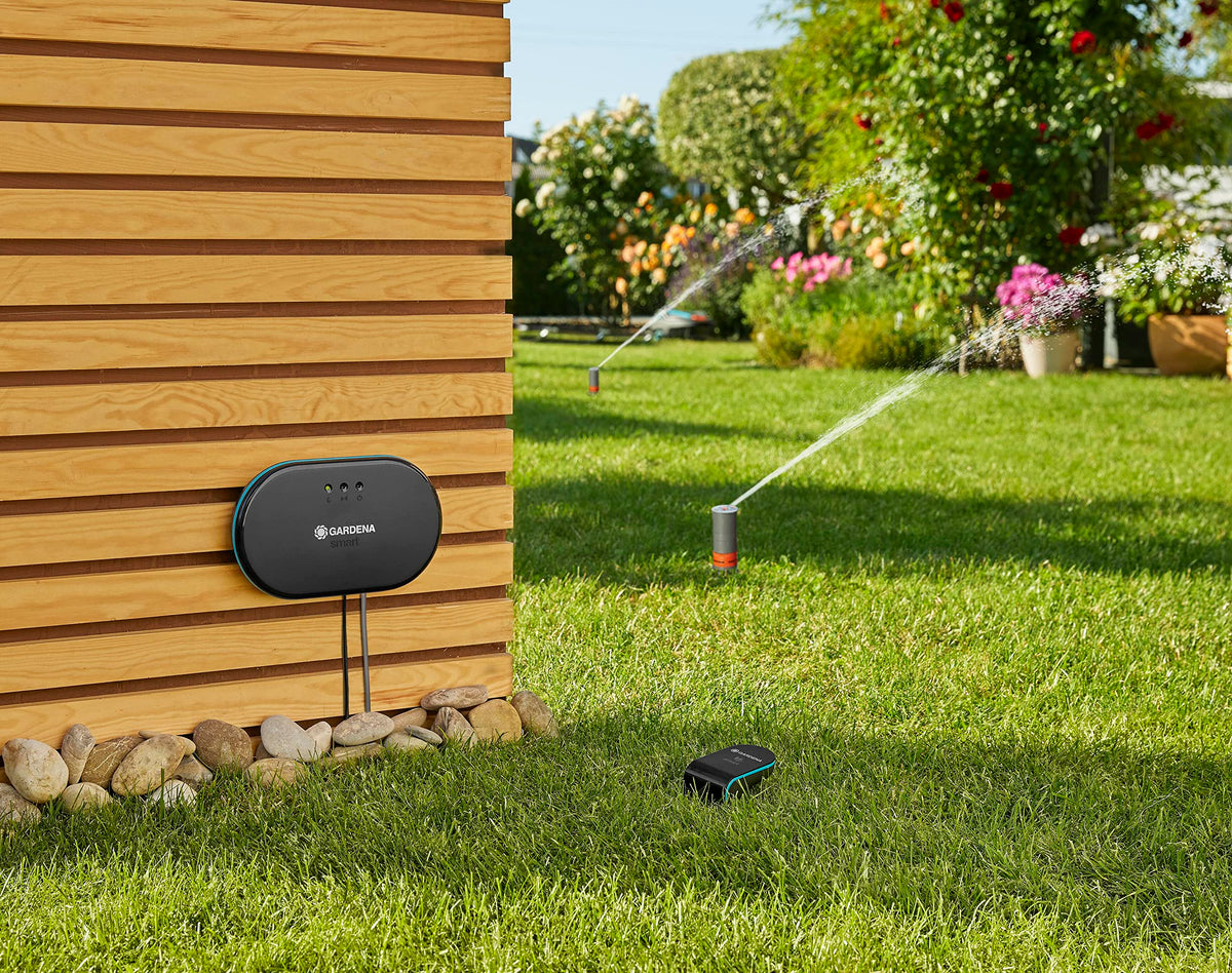 Bewässerungssteuerung Set mit Smart Irrigation Control Mehrkanalsteuerung, Sensor und Gateway für automatische Gartenbewässerung