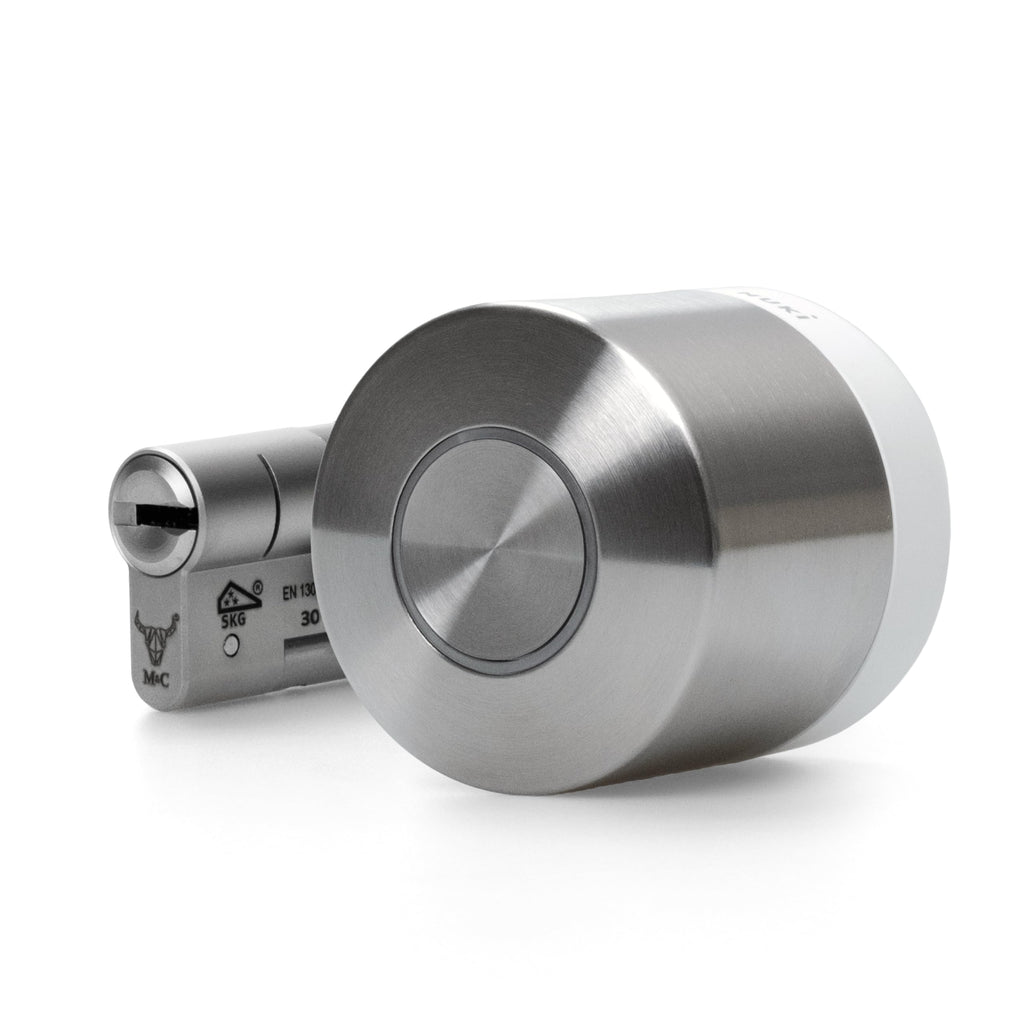 Elektronisches Türschloss Smart Lock Ultra Bluetooth WLAN Matter mit Universal Cylinder One-Touch-Lock