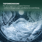 Waschmaschine 8 kg 1400 U/min 15 Programme AquaStop Inverter-Motor LED-Display Steam-Funktion Energieeffizienzklasse A Weiß