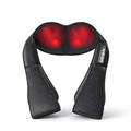Nackenmassagegerät kabellos mit Wärme und Vibration, Shiatsu Wickelmassagegerät wiederaufladbar