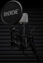 Großmembran-Kondensatormikrofon NT1 5. Generation mit XLR- und USB-Ausgang, inkl. Spinne, Popfilter und XLR-Kabel