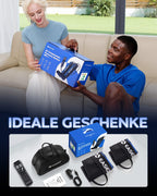 Luftkompressions-Beinmassagegerät Größe M für Fuß Wade Oberschenkel mit 6 Modi und 11 Intensitäten