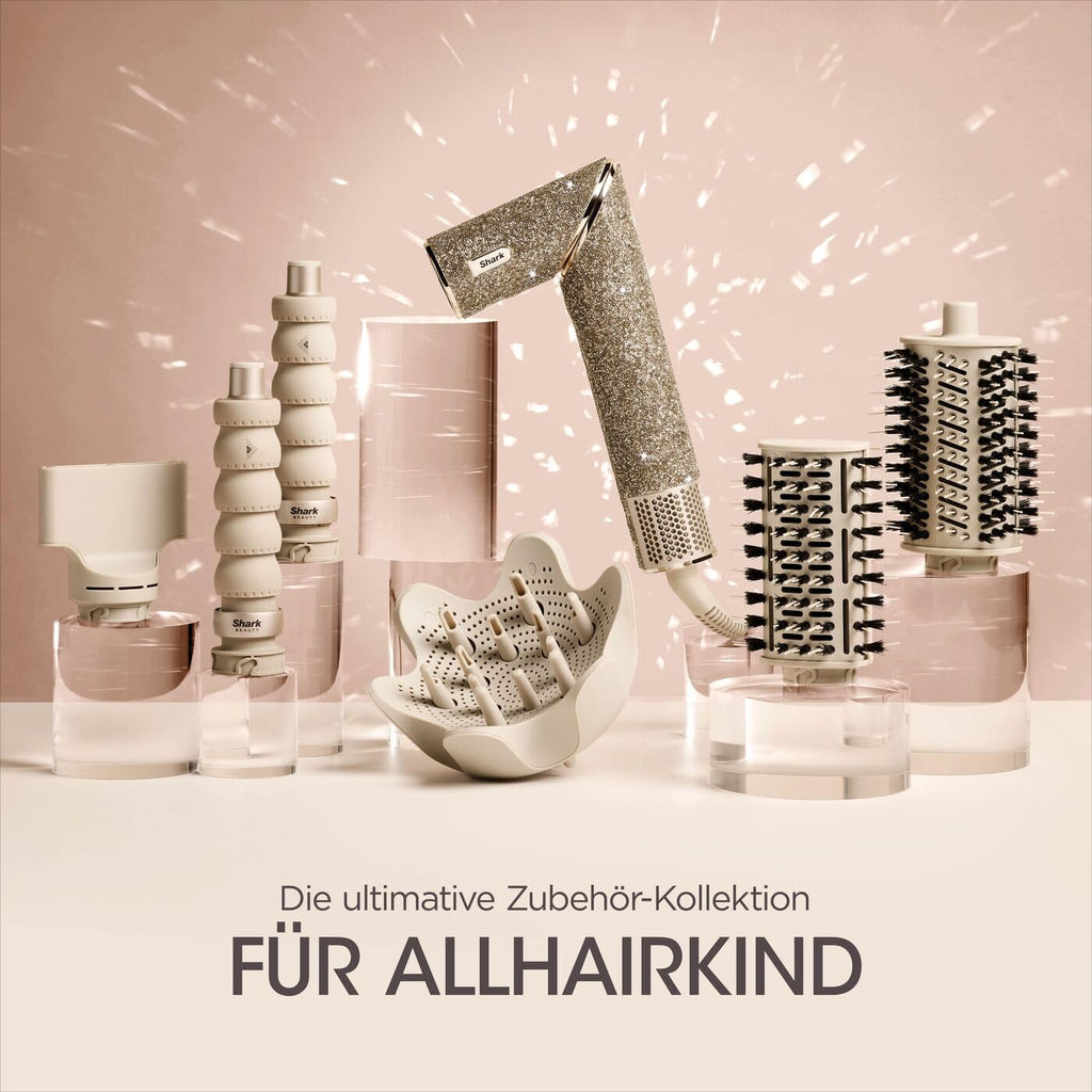 Haarstyler FlexStyle 5-in-1 mit 1650 W 5 Styling-Aufsätzen 32 mm Lockenaufsatz Paddelbürste Diffusor EU-Stecker