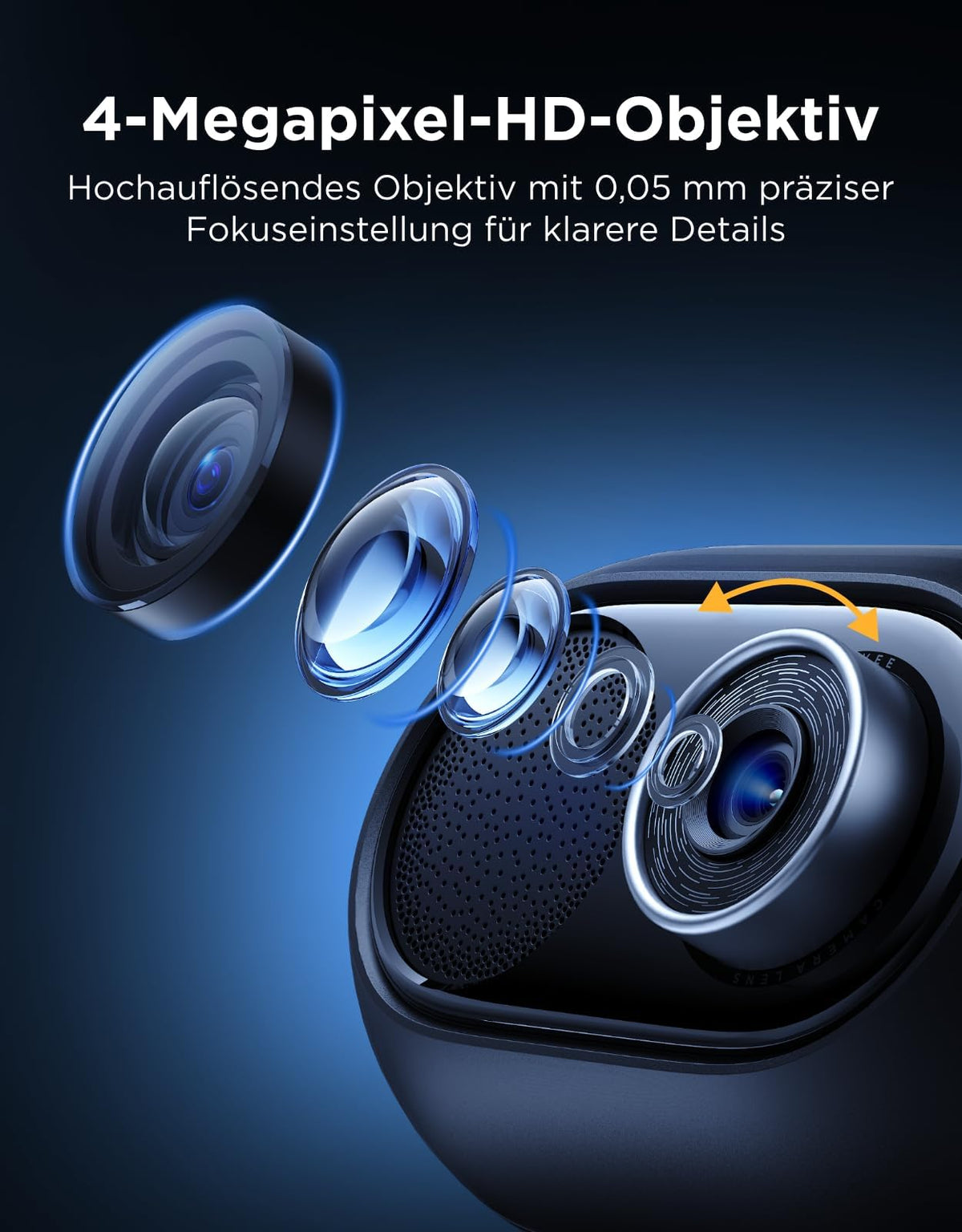 Sternenhimmel-Projektor Planetarium Galaxy mit 8 Filmdiscs, 4-Megapixel-HD-Objektiv und App-Steuerung