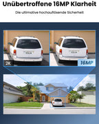 Überwachungskamera Außen WLAN 16MP Duo 3 WiFi mit 180° Panoramablick und Wi-Fi 6