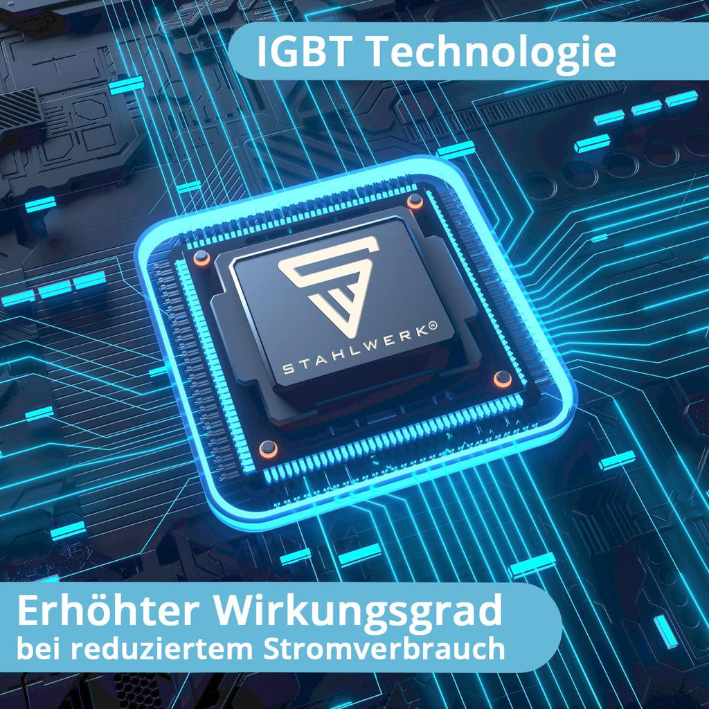 Schutzgasschweißgerät MIG/MAG 200 ST IGBT-Inverter mit 200 A, voll-synergisch für MIG/MAG, FLUX, Lift-TIG und MMA