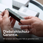 Türschloss-Zubehör Keypad 2 NFC Fingerprint Zahlencode Bluetooth Matter 35 NFC-Schlüssel 20 Fingerprints 200 Zutrittscodes