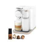 Kaffeemaschine Gran Lattissima mit Milchaufschäumer, 1,3 L, weiß, für 9 Kaffee- und Milchgetränke