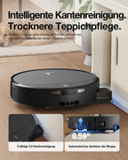 Saugroboter mit Wischfunktion T90 PRO Omni, 30.000 Pa, PowerBoost, OZMO Roller 3.0, automatische Entleerung, Schwarz