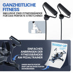 Pedaltrainer PRO Set mit Fitnessbändern, TÜV/GS geprüft, bis 210 kg, gelenkschonend