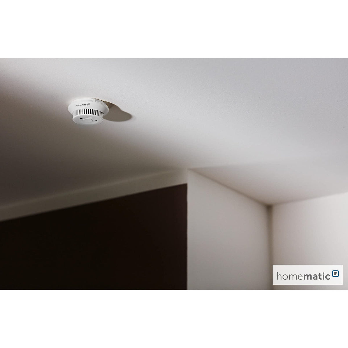 Rauchwarnmelder-Set 5er-Set HmIP-SWSD-2 mit Q-Label, Sirene, App-Benachrichtigung und LED-Notbeleuchtung