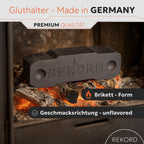 Braunkohlebriketts 900 kg 90 x 10 kg Palette Papierverpackung mit langanhaltender Glut und geringem Schwefelanteil